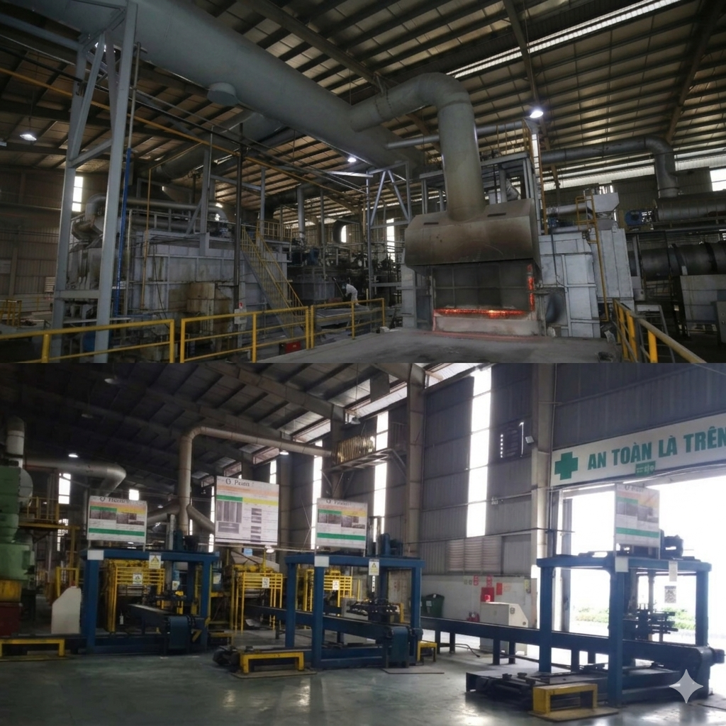 CÔNG NGHỆ SẢN XUẤT NHÔM INGOT